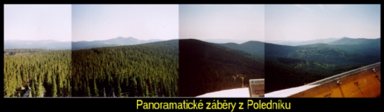 Panorama z Poledníku